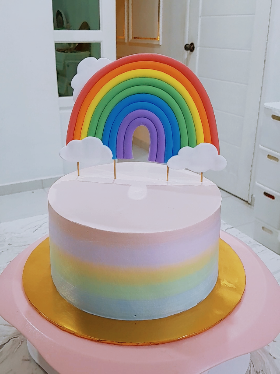 #bismillahfyp #allahummashollialasayyidinamuhammad #cakedecorating #bakewithlove #haznurskitchen 