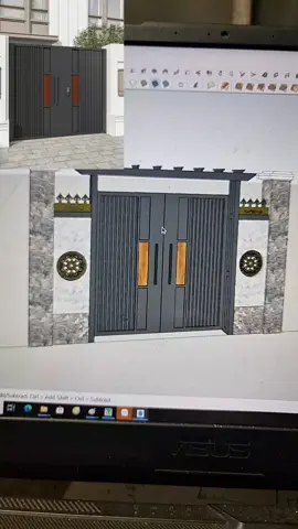 Cửa cổng sắt 2 cánh , thiết kế và thi công cho vị khách ở Bình Dương #xuhuong #xuhuongtiktok #cuacongdep #cuacongsat 