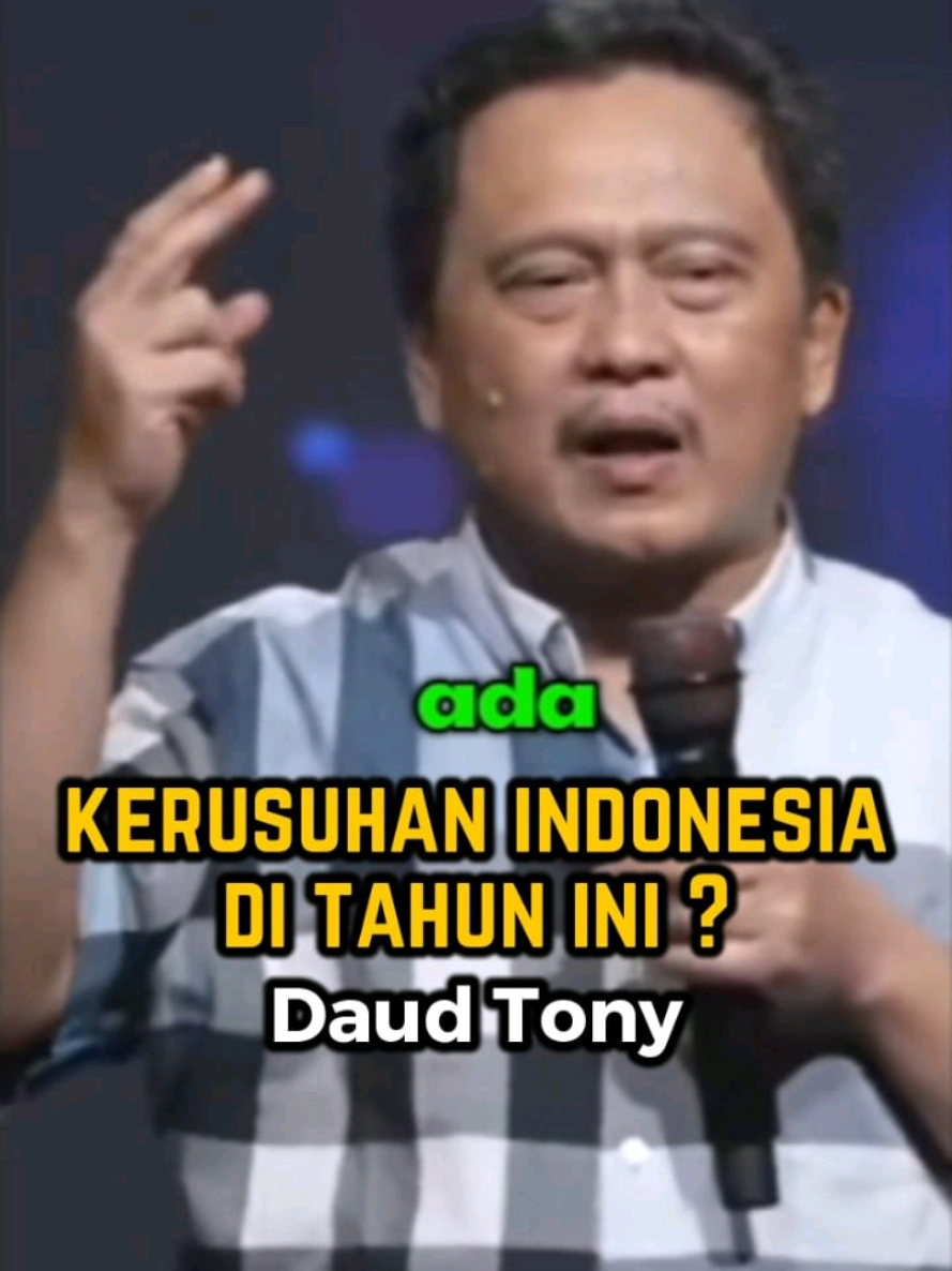 Kerusuhan Demo di Indonesia tahun ini ? - Daud Tony