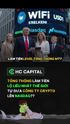 Đớp ngập mồm với Trump 😱 Tổng thống đầu tiên làm tiền lộ liễu đến thế? #trump #putin #crypto #blockchain #viral #ukraine 