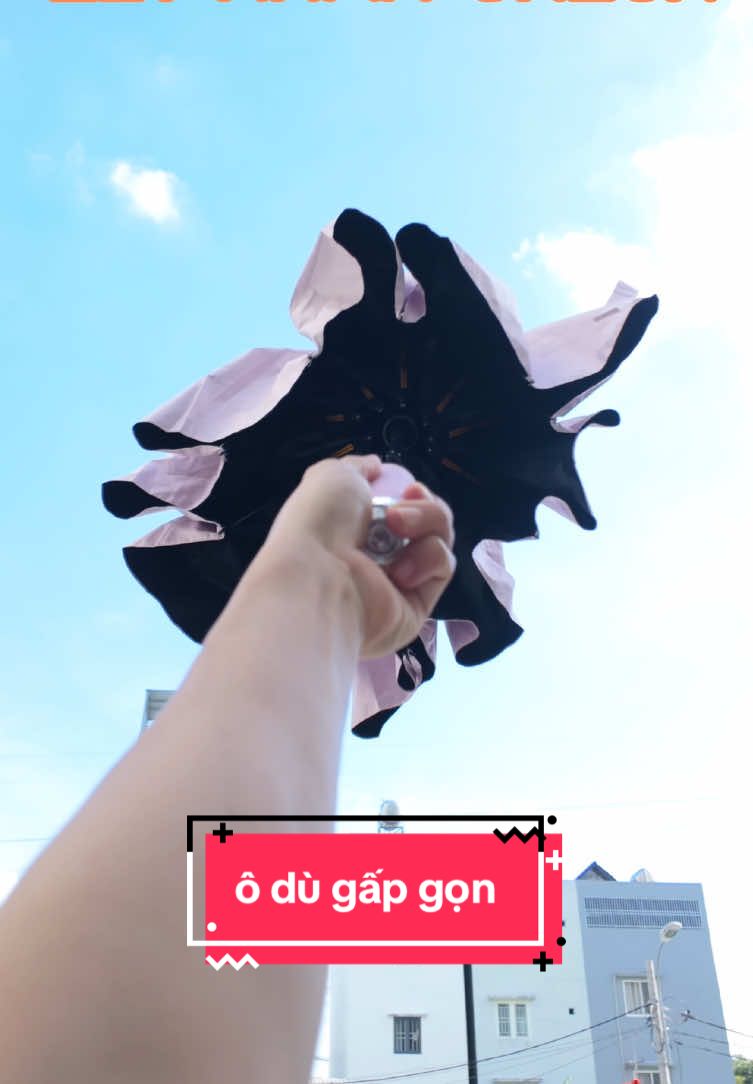 Bật đóng dù chỉ bằng một nút bấm, vừa chống tia UV mà còn có đèn pin  soi lúc đường tối | Ô dù gấp gọn che nắng che mưa MASUTO | Nhân check #review #nhancheck #SaleVuiFreeShip #SaleGiuaThang #chiendichnhasangtao 