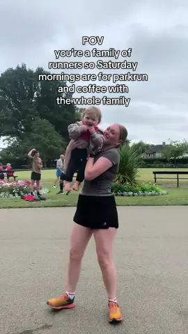 Starting Oscar on the park runs early 🤍  #parkrun #parkruns #Running #runner #runningtips 