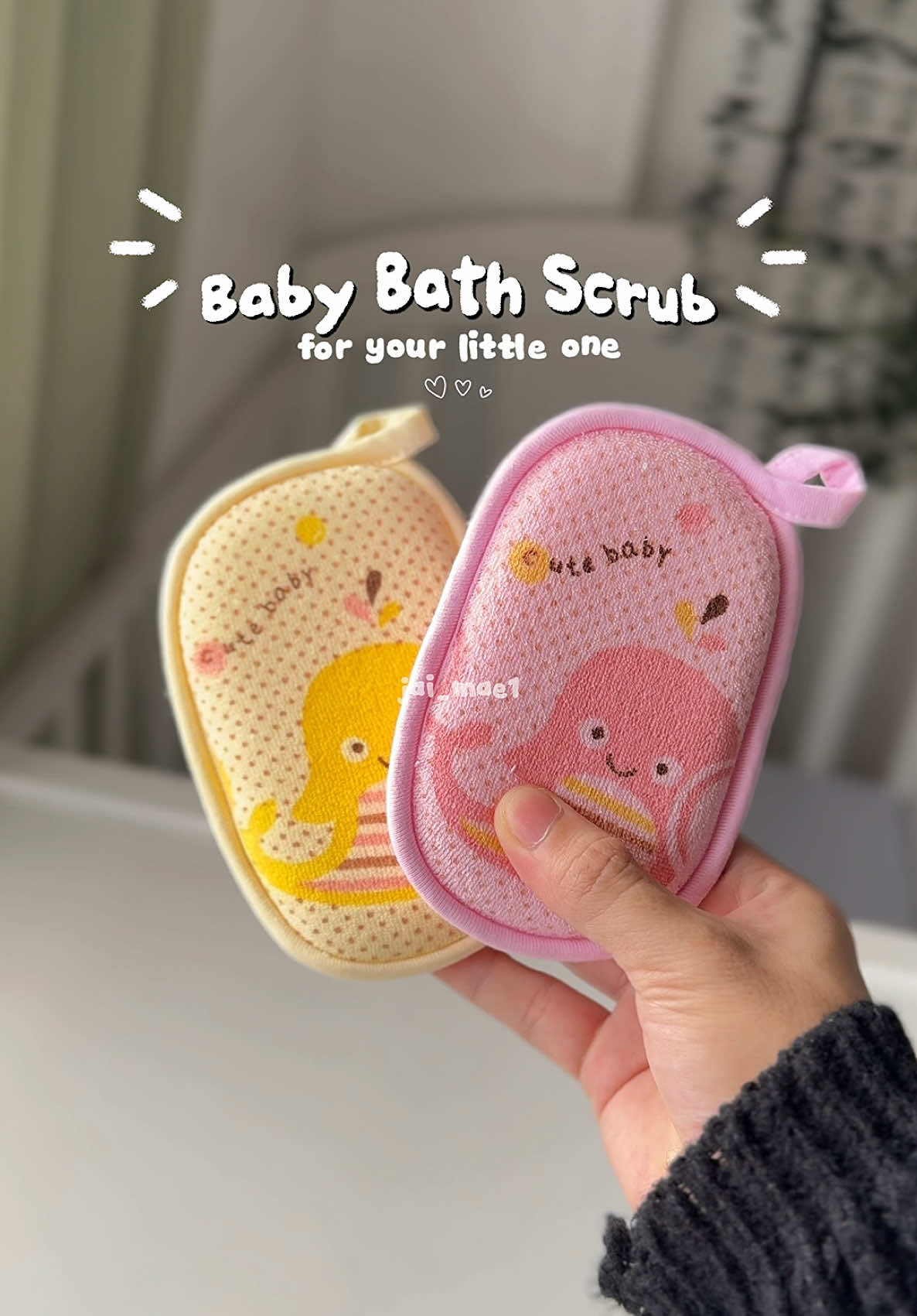 Hindi na bimbo ang pangkuskos kay baby dahil meron ng ganto🥹💗 #babybathscrub #bathessentials #babybathessentials #MomsofTikTok #bathtime 
