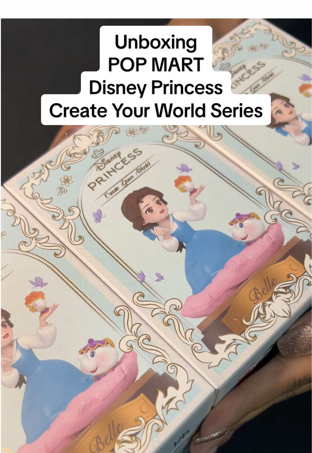 Unboxing POPMARTxDisney “Disney Princess Create Your World Series” ❤️ #popmart #popmartunboxing #unbox #กล่องสุ่ม #disney 