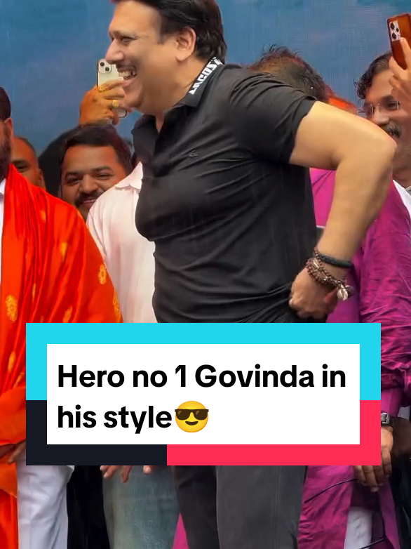 Hero no 1 Govinda in his style😎#for #viral #foryou #govinda #bolbollywood 