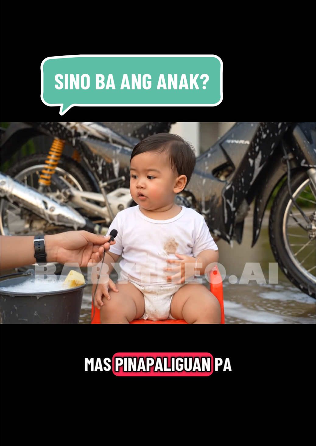 May rides ba mamaya tatay??  #ai #babytheoai #veo3 #fyp #baby #trendingai #newborn 