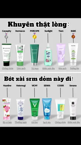 Chuyên gia skin care khuyên thật lòng: bớt xài srm dỏm này!#suaruamat#dacosmetic #xh #reviewlamdep #viral #trendingtiktok #skincare #myphamchinhhang #myphamauth #cosmetics #srm #suaruamat#sưaruamat #review #reviewsuaruamat #reviewcleanser #Master2025byTikTok #trending #trend #forgirls #suaruamatquocdan #svr #simple #babe #truesky #cerave #hatomugi#fyp#skincare #facewashing #cleanser#nutycosmetics#simplesữarửamặt#whooofficialstore