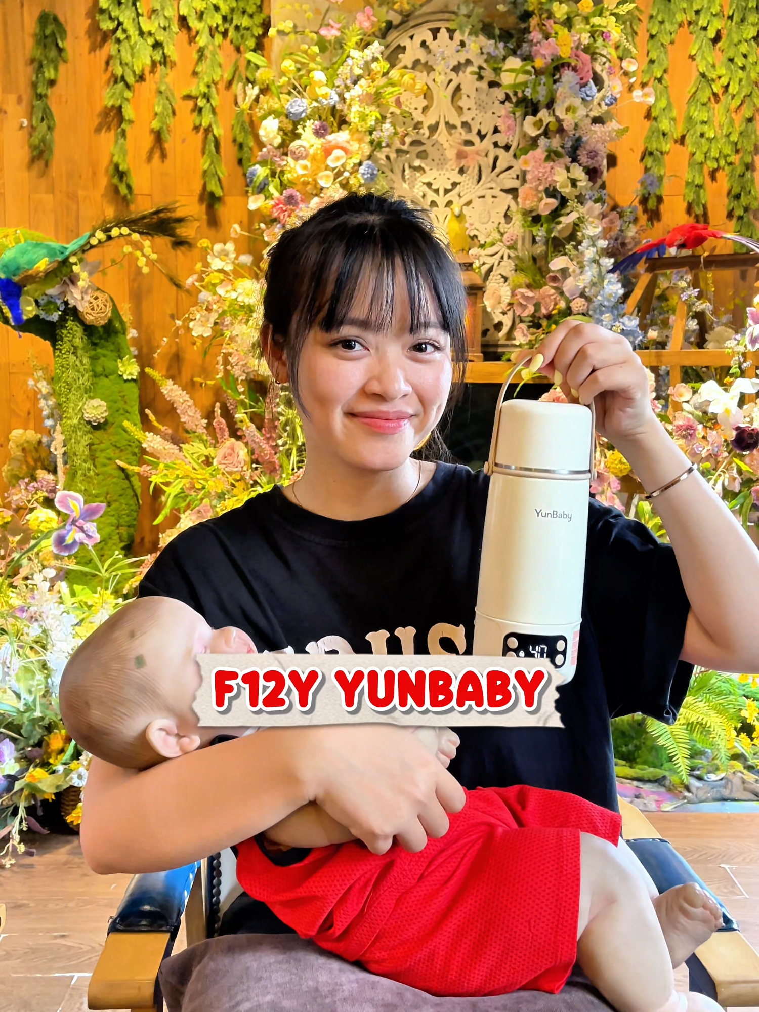 Đi đâu cũng có sữa ấm cho bé, mẹ đi chơi thoải mái chả lo thiếu nước ấm #yunbaby #yunbabyhanoi #yunbabykids #f12yyunbaby #mayphasua #f12y #binhdunsoi #binhgiunhiet #binhhamsua #binhdunsoididong
