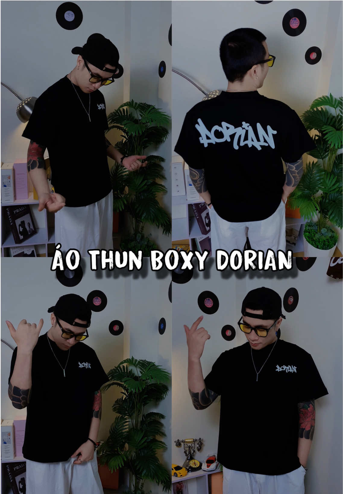 Áo Thun Boxy DORIAN #aothun #aothunboxy #reviewthoitrang #outfit #xuhuong 