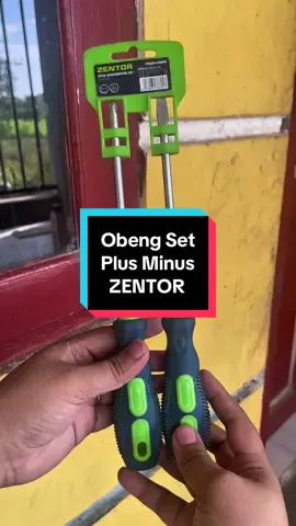 Screwdriver Set ZENTOR  #obeng #obengset #obengplusminus #alattukang #obengsetmurah 