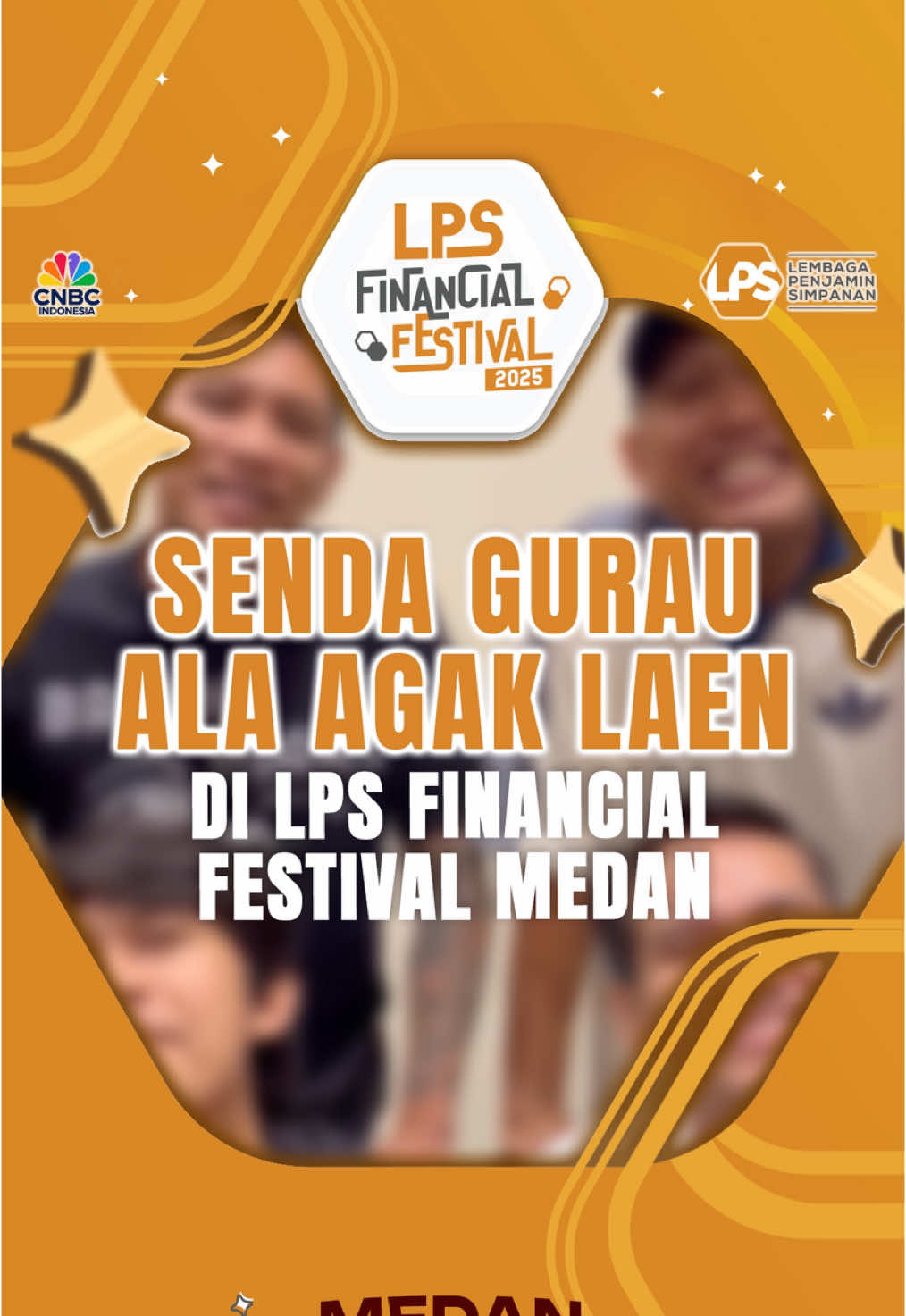 🎤🔥 Agak Laen hadir di panggung spesial bareng LPS Financial Festival 2025! Bukan sekadar tampil, mereka siap bawain jokes gokil yang bikin suasana pecah sama tawa penonton. Yuk dateng ke LPS Financial Festival Medan 2025 pada: 🗓️ 20-21 Agustus 2025 📍Regale International Convention Centre Akan hadir tokoh-tokoh inspiratif juga loh seperti: Chairul Tanjung Purbaya Yudhi Sadewa Muhammad Misbakhun Raffi Ahmad Raline Shah dan masih banyak lagii! 🎶 Dan Akan ada penampilan special dari: Judika, Wali, RAN, dan Setia Band! 📚Yuk, jadi bagian dari generasi #WellLiterate bersama LPS! 🎟️ Daftar sekarang di http://detikevent.com/lpsfinfesmedan atau klik link di bio Instagram @cnbcindonesia!