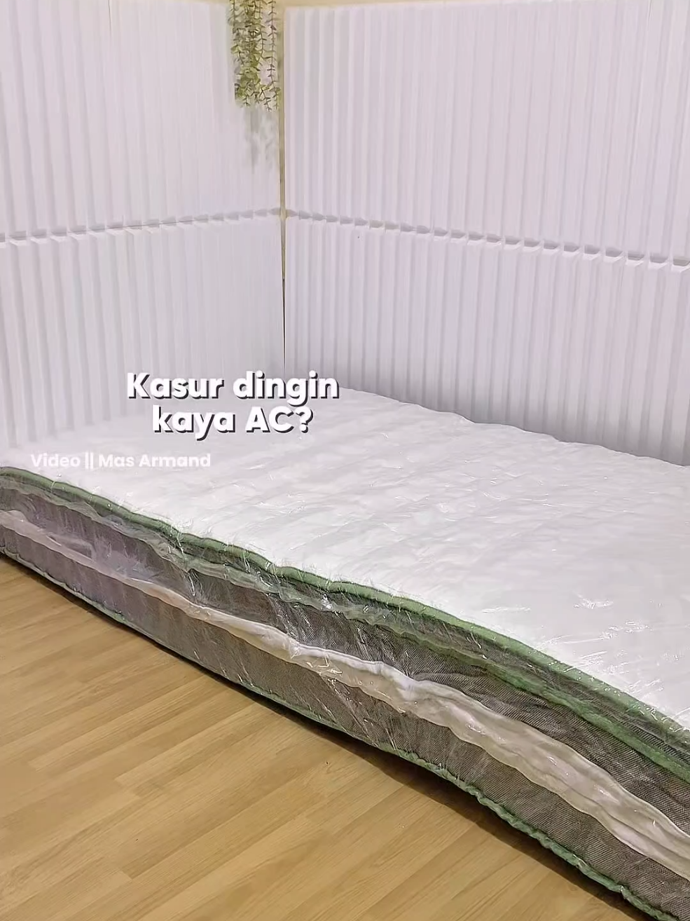 yang tidur suka berkeringat cobain pake kasur ini, ada sensasi dinginnya, sejuk, nyaman banget! @novilla.idn @novilla.indonesia #kasurdingin #novillaid #kasurnovilla #coolingnovilla  #hematlistrik 