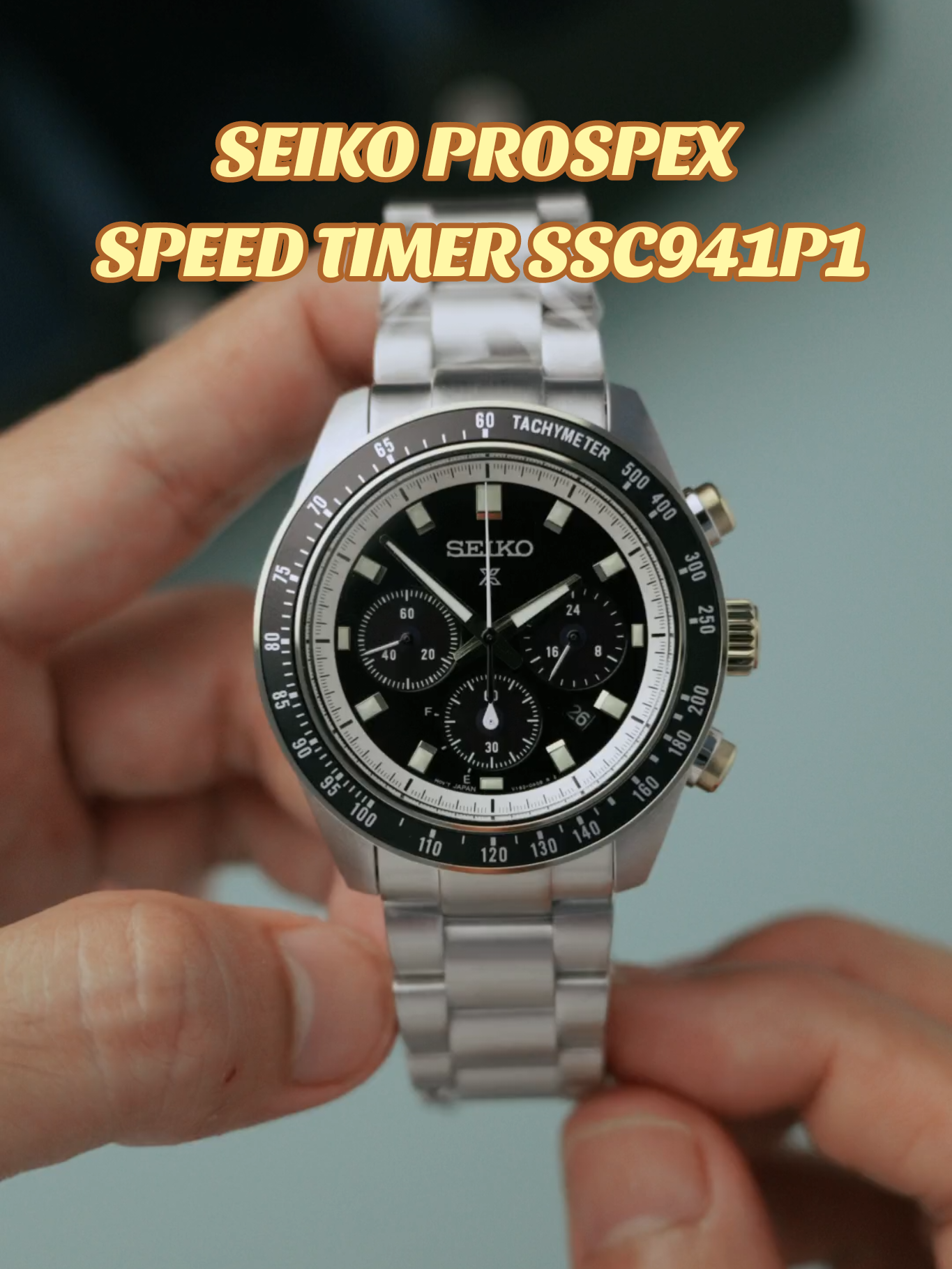 SEIKO PROSPEX SPEED TIMER SSC941P1 Special Offer #seikowatches #seikocollector #prospex 