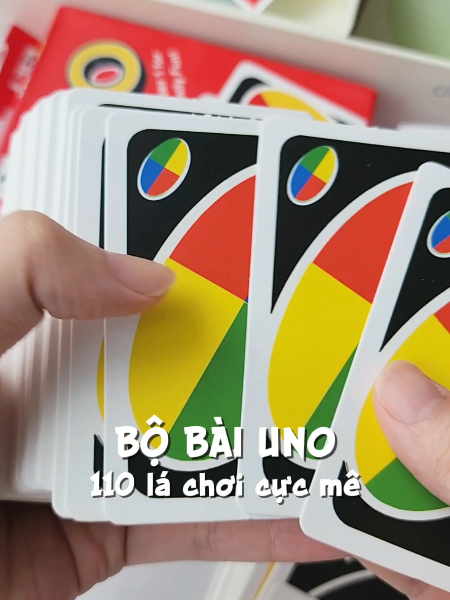 Bộ bài UNO 110 lá tiện lợi #bobaiuno #bobainhomban #uno #uno110la 