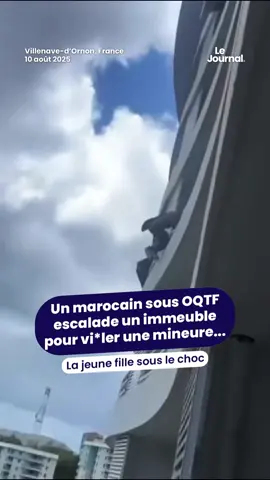 Un Marocain sous OQTF à escalader un immeuble pour vi*ler une jeune fille mineur à Villenave-d'Ornon, proche de Bordeaux... #faitsdivers #drame #bordeaux #actufrance #franceinfo 