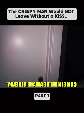 The CREEPY MAN Would NOT Leave Without a KISS.. #fyp #ivanitaalomeli 