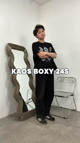 kaos boxy bahan cotton combed 24s, unisex & cuttingannya jg ok bgt🤩 — #kaosboxy #kaosboxyoversize #kaosmurah #kaosunisexkekinian #tshirtboxy #boxyshirt #kalcer #fitcheck 