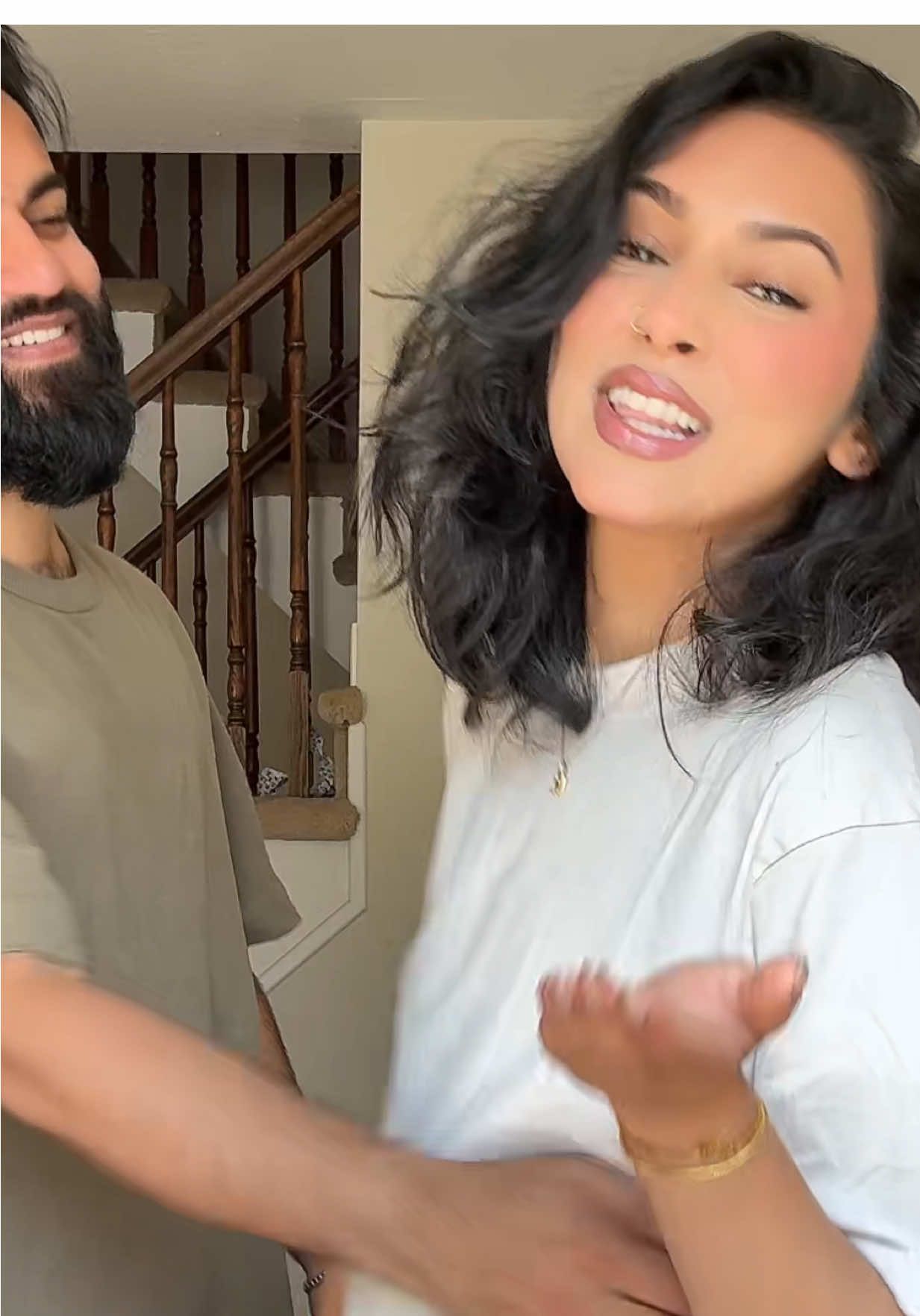 You guys my husband is obsessed🙈 next>> Wedding dress + same trend??  #gataonly #trend #dancetrend #couple 