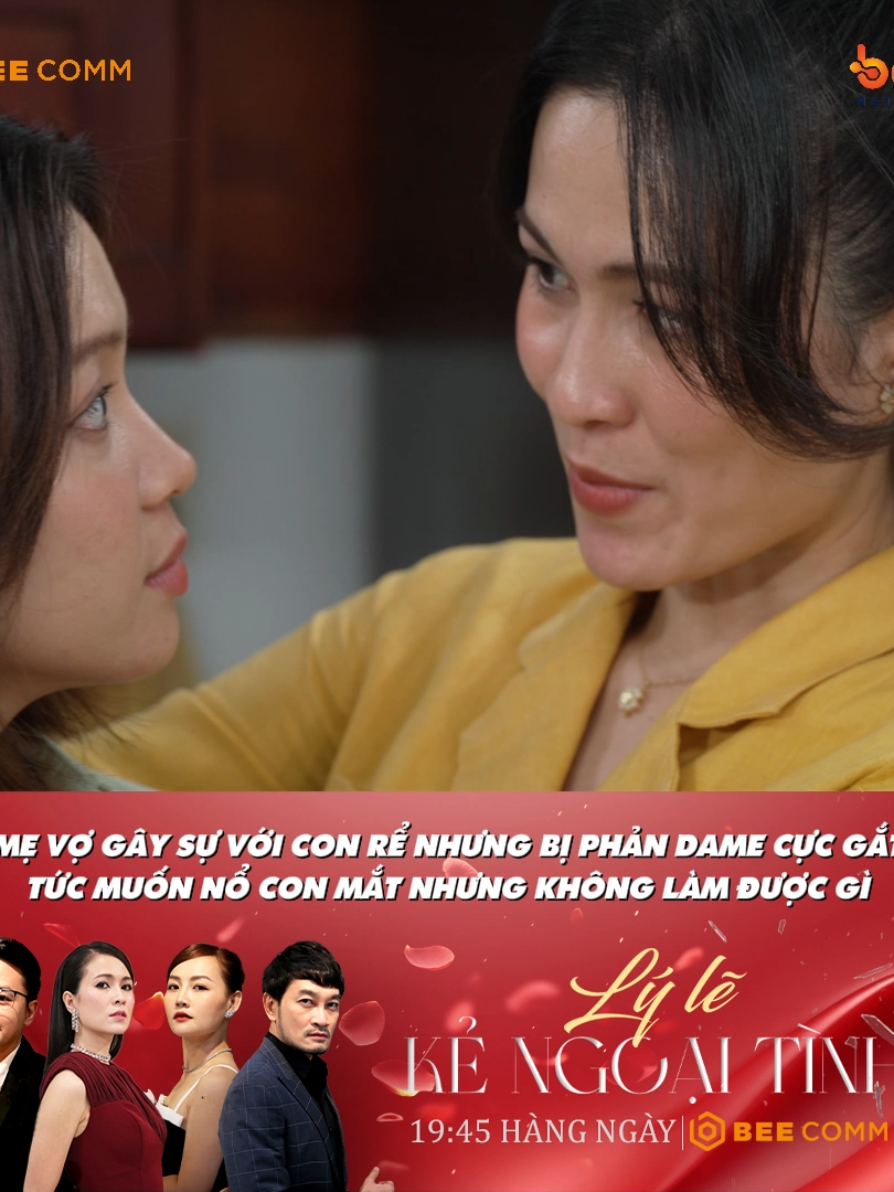 Mẹ vợ gây sự với con rể nhưng bị phản dame cực gắt, tức muốn nổ con mắt nhưng không làm được gì. ------------------------ 📍Đón xem Lý Lẽ Kẻ Ngoại Tình phát sóng vào lúc 19:45 hằng ngày trên SCTV14 💌Chân thành cảm ơn nhà tài trợ đồng hành DƯỢC MỸ PHẨM 4D và SAKOS: Vali - Balo - Túi xách Thương hiệu Mỹ đã đồng hành cùng phim Lý Lẽ Kẻ Ngoại Tình. #BEECOMM #BeeNetwork #BeeFilm #LyLeKeNgoaiTinh #TruongMinhQuocThai #DiemPhuong #ThuyTrang #VanAnh