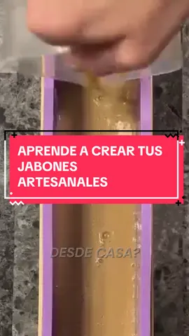 Nunca es tarde para aprender 💪🏻🏡 Hacelo desde 0 con nuestro curso online de jabones y velas artesanales ✨  #jabonesdecorativos #jabonesdeglicerina #jabonartesanal #jabonesartesanales #emprendedoras 
