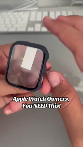 Your Apple Watch deserves this 🔥 2-in-1 Glass + Case combo! Fits Series 3-9 & Ultra. SO many colors 😍w/ FREE shipping! 🛒 @Donqiuoo   @apple  #applewatchaccessories #apple #Techfinds #applewatchseries9 #applewatch 