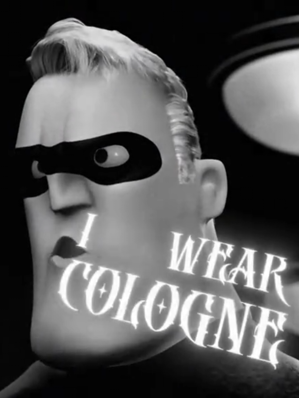 I wear cologne 🥀 #incredibles #mrincredible #elastigirl #theincredibles #fyp 