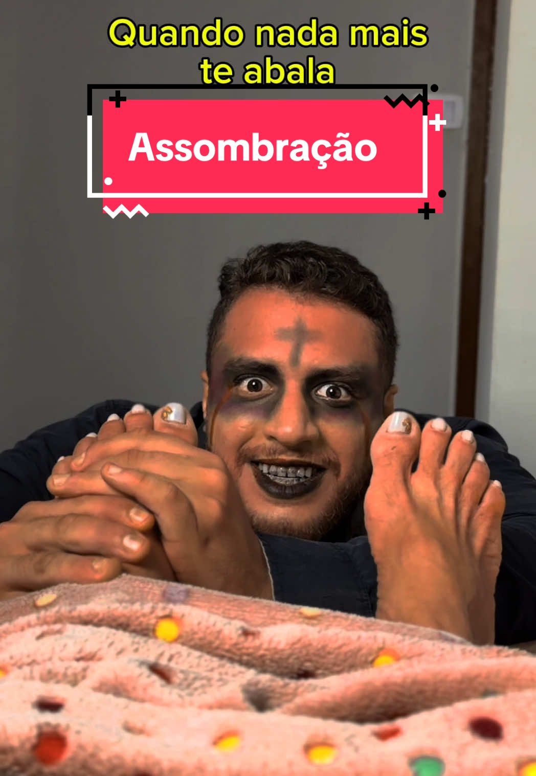 Maneira correta de reagir a um fantasma hahahahaha