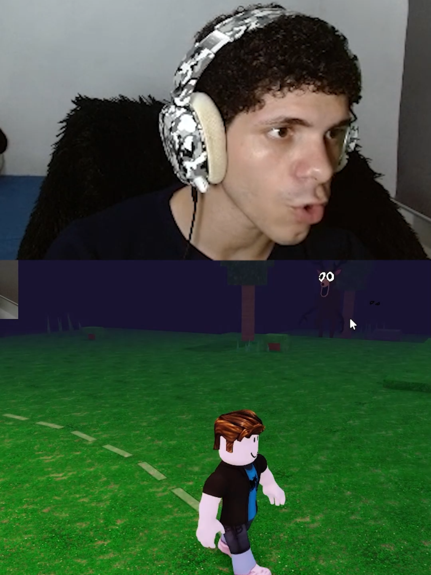 Intente sobrevivir 99 dias en el bosque, video completo en mi canal de youtube! #robloxx #99 #supervivencia #survival #gaming #robloxmemes #rayarzk