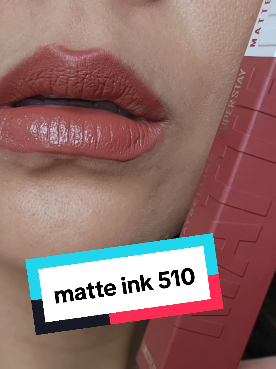 แมทอิ้ง 510 สีสวยมากกกก #แมทอิ้งค์100ทัช #SuperStayMatteInk #MaybellineTHBeautyBesties  #MaybellineThailand