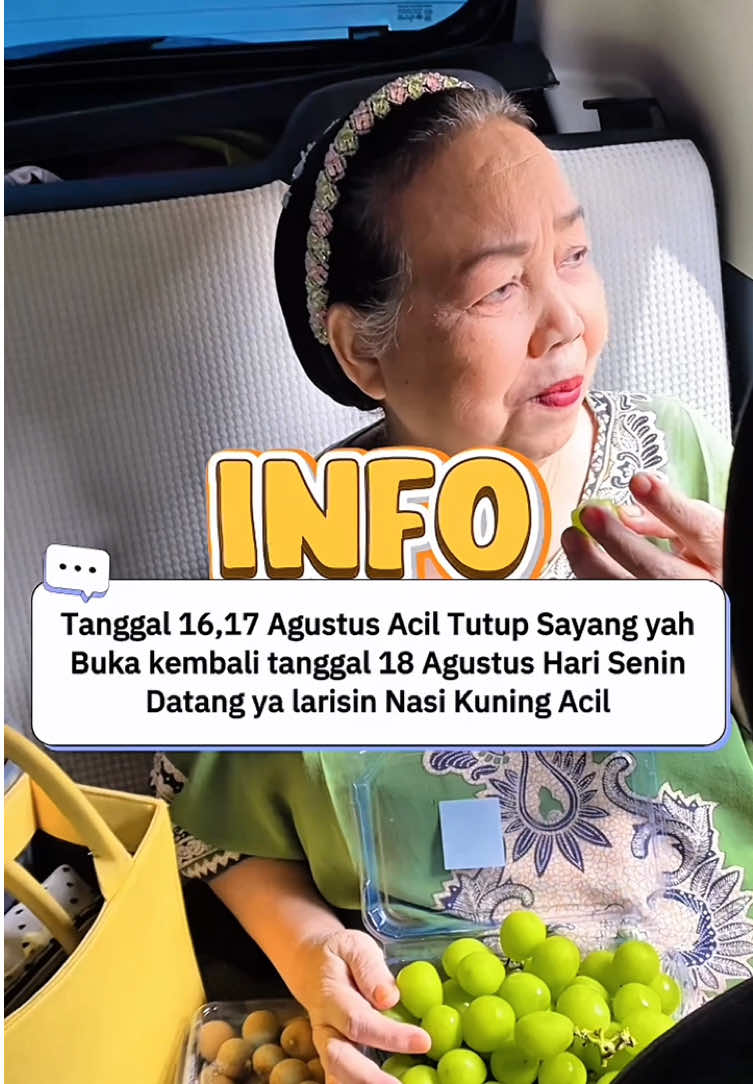Sayang acil tutup tanggal 16,17 Agustus ya Buka Kembali Tanggal 18 Agustus 2025 Hari Senin Datang Larisin sayang ya #fyp #fyppppppppppppppppppppppp #acilkesalahan #owneracilsubuh #samarinda 