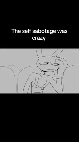 The self sabotage was nuts  #theamazingdigitalcircus #tadc #animatic #tadcjax  