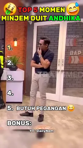 TOP 5 MOMEN MINJEM DUIT ANDHIKA PRATAMA #lucu #andhikapratama #laporpak #komedi #beranda 