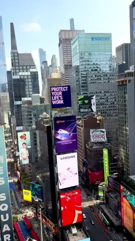 Good Morning New Yorkers 😜 #newyorkcity #timesquare #manhattan #secondhome 