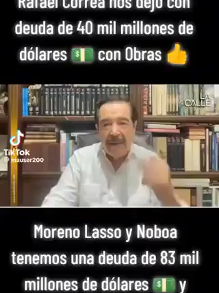 EL LAMENTO DE NEBOT: “CON CORREA ESTÁBAMOS MEJOR” #Atención | El exalcalde de Guayaquil y líder del Partido Social Cristiano, Jaime Nebot, sorprendió con declaraciones críticas hacia el actual gobierno de Daniel Noboa. “Con Correa estábamos mejor”. No lo dijo textualmente, pero debe leerse así sus declaraciones. En tono irónico, el dirigente socialcristiano señaló que los recursos provenientes del Fondo Monetario Internacional (FMI) no se reflejan en obras: “Ya se comieron la plata”, afirmó. Nebot recordó que, durante el gobierno de Rafael Correa, pese a mantener una deuda menor, se ejecutaron múltiples obras a nivel nacional, mientras que, en los últimos ocho años, bajo las administraciones de Lenín Moreno, Guillermo Lasso y ahora Noboa, el país ha heredado una deuda mayor sin resultados visibles en infraestructura ni servicios. Las declaraciones del exalcalde evidencian tensiones dentro de la derecha ecuatoriana y un inesperado contraste con su histórica postura opositora al correísmo. #ÚLTIMAHORA #Noticias #ecuador #VocesQueTransforman