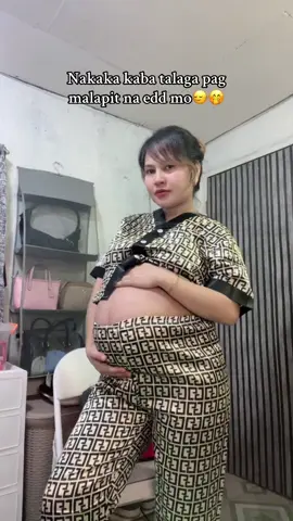 nakaka kaba talaga pag malapit na edd mo🤭 pero kahit ganun dapat ready padin ang pang malakasang pajama set mga mommies! #pregnant #3rdtrimester #pajamasetforpregnant #pajamasetforwomen #foryoupage 