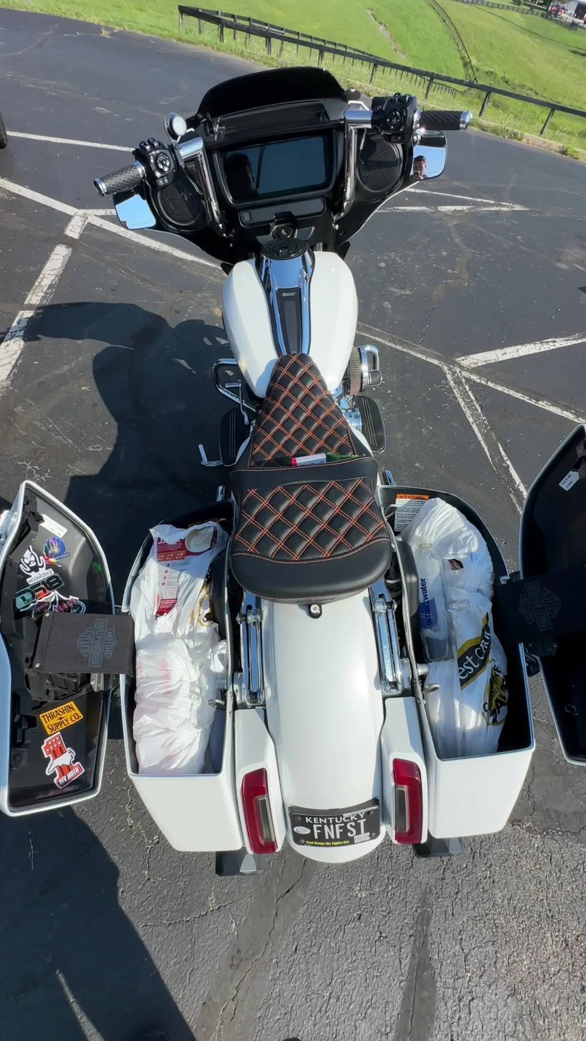 #grocerygetter #harleydavidson #streetglide #fnfst 