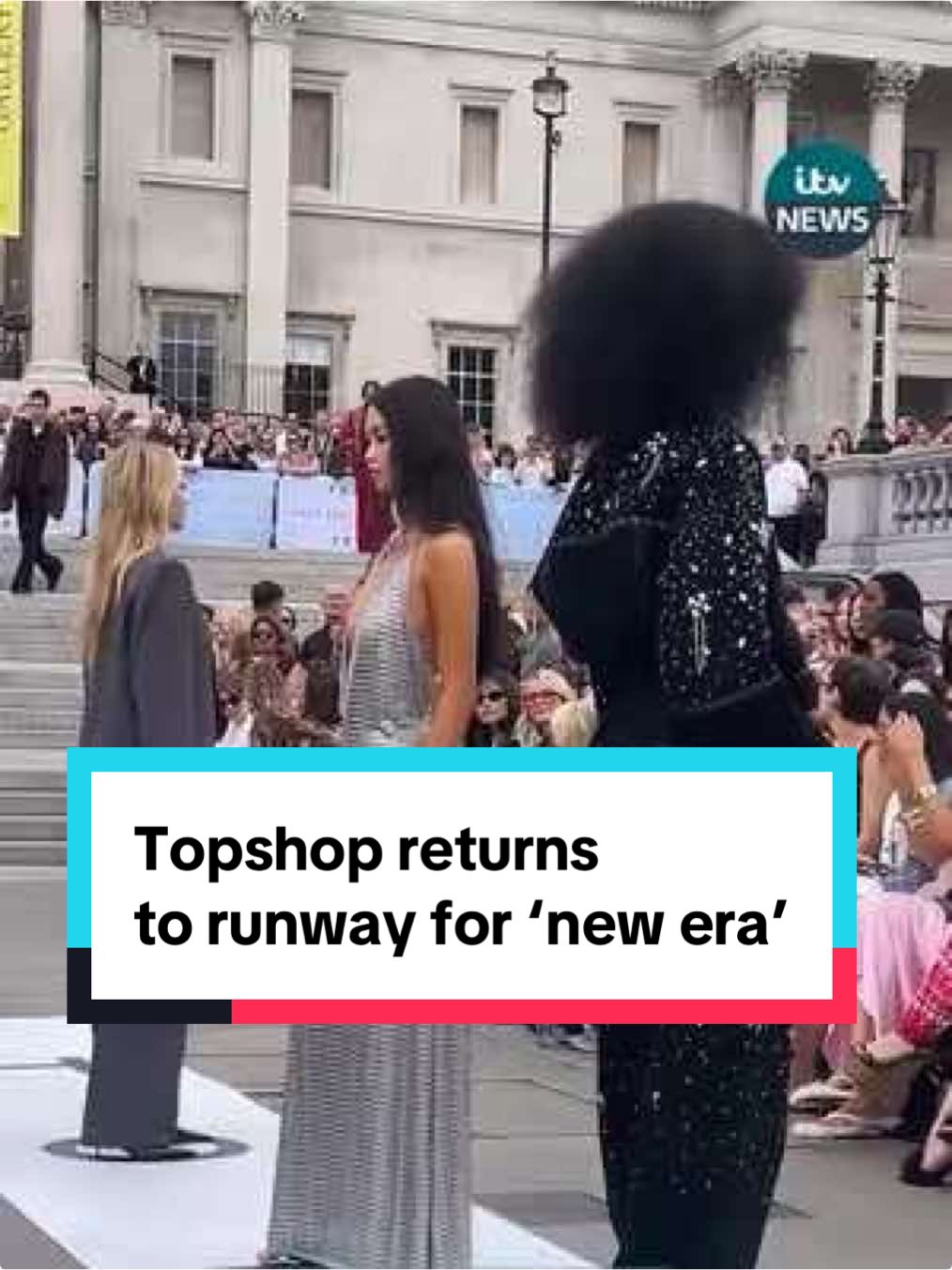 Topshop has returned to the runway and relaunched its own website. @lindsey_isla who buys the brand’s old clothes for an online series, explains why Topshop felt important when she was a student and what retailers should do to keep customers interested. #itvnews #topshop #fashion