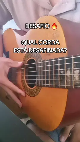 Desafio da corda desafinada (Tá fácil) 