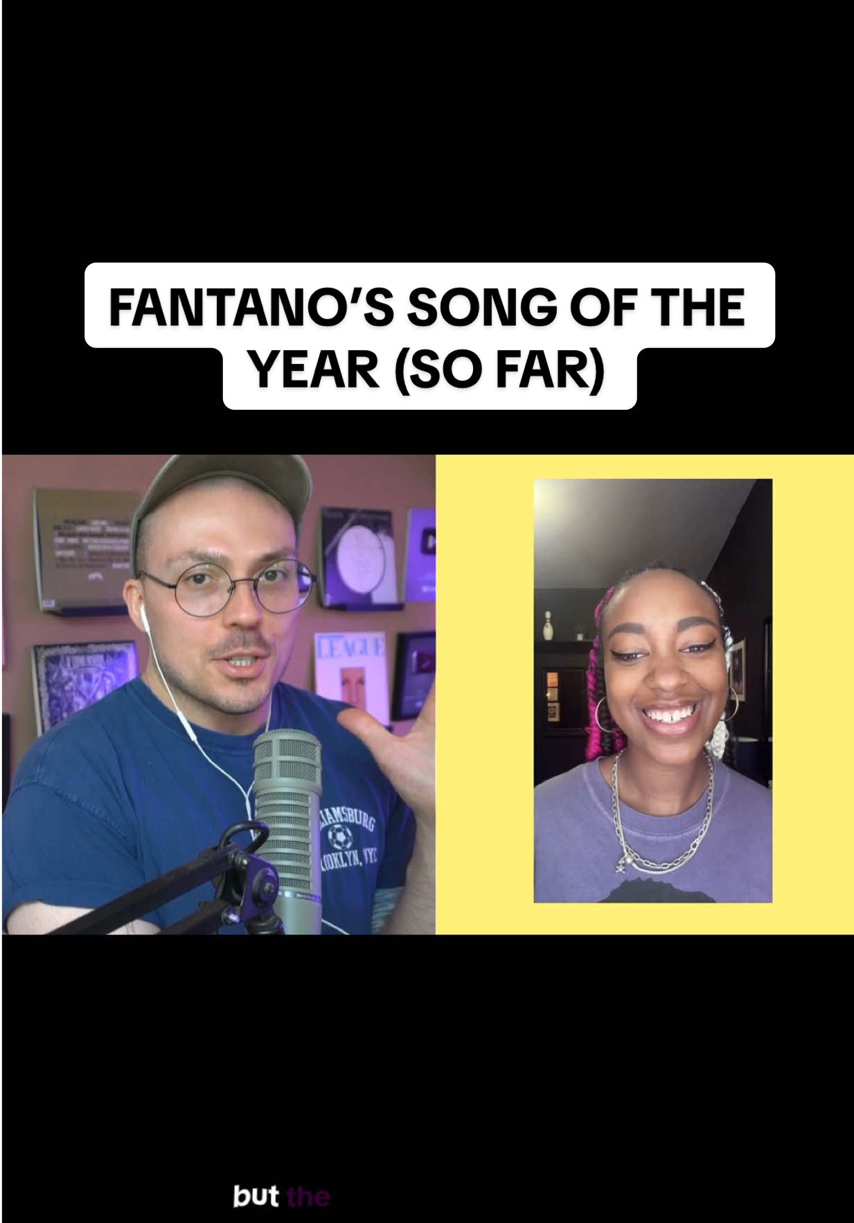 @TheNeedleTok shares his song of the year so far, do you agree?👀 #yomrants #fantano #music #rap #jimlegxacy 