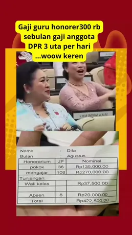 gaji anggota DPR 3 juta perhari kerjaanya cuma nyusahin rakyat pembayar pajak 