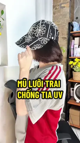 Một chiếc mũ điệu đà , gấp gọn , chống nắng tốt 