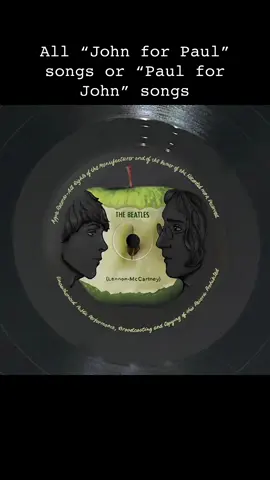 Did i miss any?  (some of then are up for interpretation)  #thebeatles #paulmccartney #johnlennon #music #mclennon 