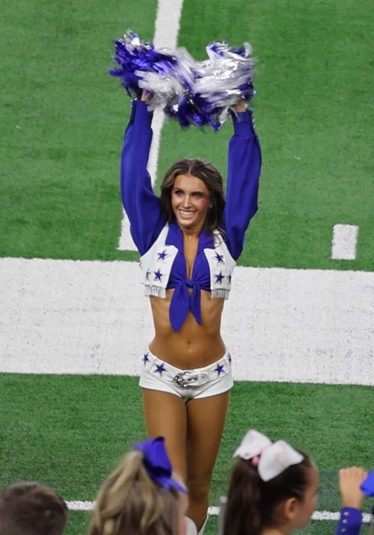 So excited to watch the Cowboys ROCK this game🎸❤️✨ #rockyourbody #dcc #nflfootball #gameday 