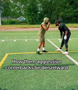 How them aggressive cornerbacks be #denzelward #Comedy #usa #foryou #usa_tiktok 