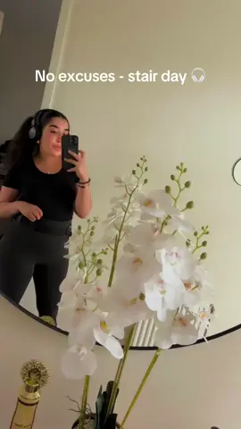 No excuses #stairworkout #discipline #motivation #legday #fyp #fitnesschallenge 