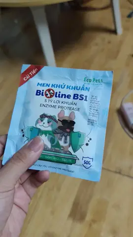 Men khử khuẩn mùi, vi khuẩn cát mèo  #meomeo #chomeo #bosskhoesenvui #Vlog 