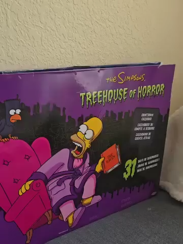 👻 Counting down to Halloween just got way more fun! Unlock a spooky surprise every day with the Treehouse of Horror 31-Day Advent Calendar. 🎃 Packed with creepy-cute Simpsons figures, it’s the perfect treat for fans who love horror, humor, and a little Halloween chaos! 🕷️✨