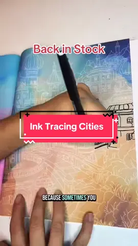 These finally came back in stock this morning friends! Instructing cities, my fave coloring book! Whether you suffer from decision fatigue, want to work on line work, or just love doodling. This is the book for you! Also, they’re on flash sale so.. grab them while you can!  #inktracing #coloringbook #relax #unwind #lines 