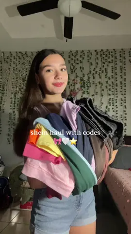 i just realized i missed like 5 shirts so i might do a part 2😓 #fyp #contentcreator #sheinhaul #shein #backtoschool @SHEIN 