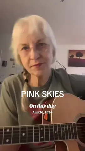 #onthisday PINK SKIES 🔸 ZACH BRYAN #zachbryan #pinkskies  #music #acousticcovers   
